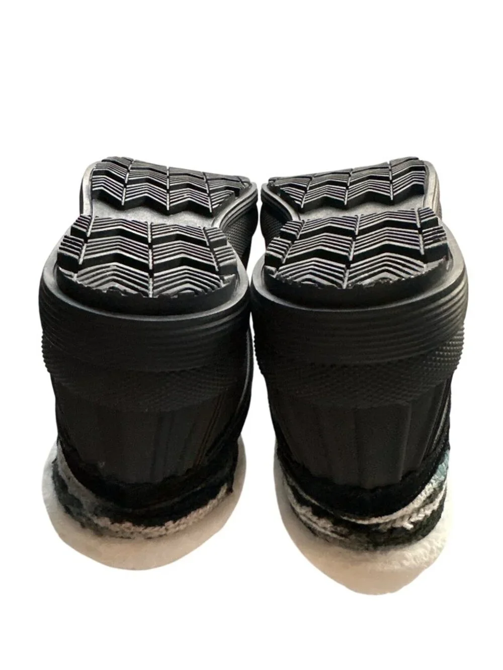 Propet Black Ankle Winter Boots Lumi Side Zip Faux Fur Lined Water-Resistant 8
